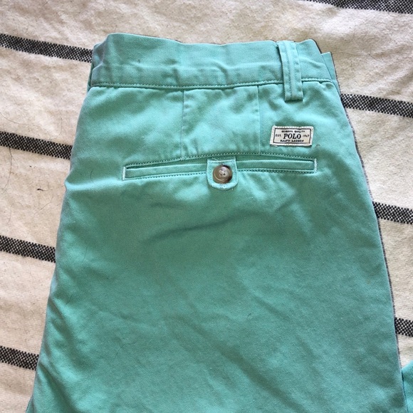 Mint green polo pants - Picture 2 of 5